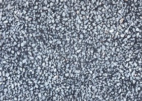 Black pebblewash texture with exposed marble aggregate