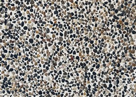 Pebblewash with mini Mahi-colored aggregates, perfect for a natural stone appearance