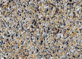 Dark silver Stonecrete wall texture with Sample
