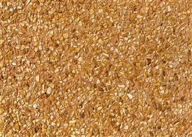 Cast insitu flooring in mustard colour with exposed matching mustard aggregates