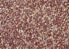 •	Brown Pebblewash with mini scarlet and buff stone aggregates, ideal for warm, rustic exteriors.