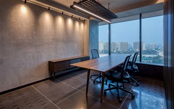 best quality cement terrazzo work by freeform at vyara head office
