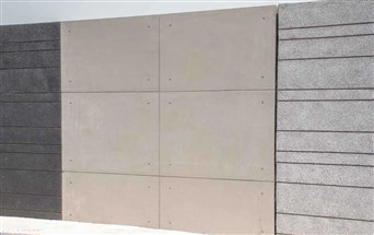 microcement on exterior walls