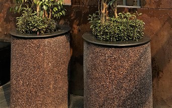 Brown copper stonecrete