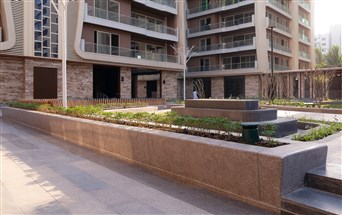 terrazzo parapet wall
