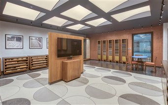 best quality cement terrazzo work by freeform at vyara head office