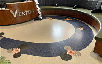 terrazzo epoxy seamless floor