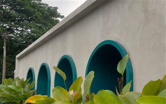 Microcement Wall by FreeForm at Kerala