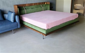 cement microcement finish floor