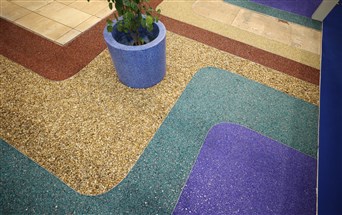 Novasol freefrom resin bound pebble floor