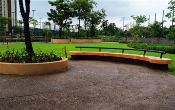 Best Pebblewash work at Lodha Anjur, Mumbai